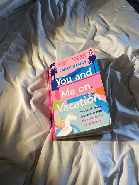 You And Me On Vacation Book, You And Me On Vacation Emily Henry, You And Me On Vacation Book Aesthetic, You And Me On Vacation, 2024 Books, Summer Reads, Aesthetics Quote, Emily Henry, Vacation Aesthetic