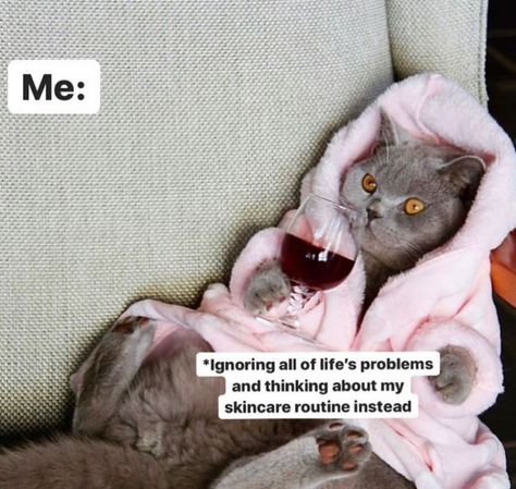 Laughter is self-care. Laughing at yourself? The best self-care! Check out these 10 memes that are hilariously relatable as you go through your self care journey. truthful memes | relatable memes | meme adulting | stahp memes | meme triggered Beauty Humor, Skins Quotes, Beauty Skin Quotes, Esthetician Marketing, Skincare Quotes, Aesthetic Clinic, Red Flag, Best Self, Happy Sunday