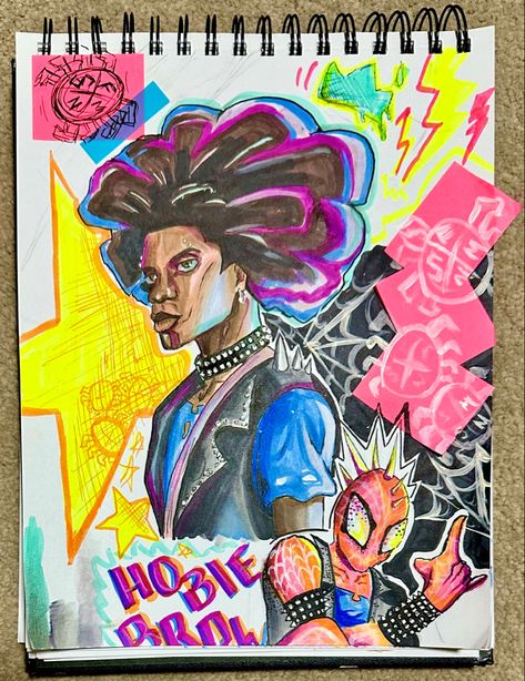 Spiderpunk Drawing, Hobie Brown, Art Inspo, Sketch Book, Drawings, Quick Saves, Art