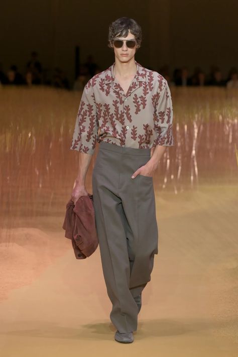 Zegna Spring 2025 Men’s Ready-to-Wear Runway, Fashion Show & Collection Review [PHOTOS] Lookbook Inspiration, Trend Forecast, Men Fashion Show, Show Collection, June 2024, Men Street, Casual Design, Trend Forecasting, Runway Collection