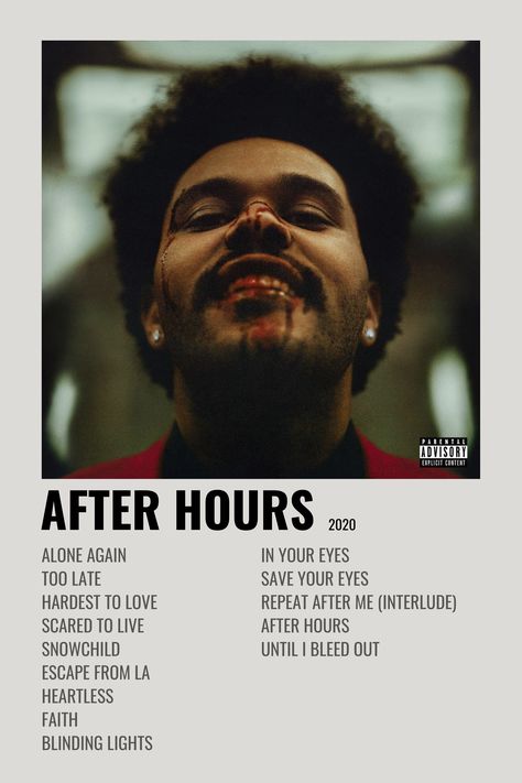 Minimalistic Album Cover. The Weeknd. After hours. The Weeknd Album Cover, The Weeknd Albums, The Weeknd Poster, Minimalist Music, Now Quotes, Music Poster Ideas, Vintage Music Posters, Film Posters Minimalist, Fotografi Vintage