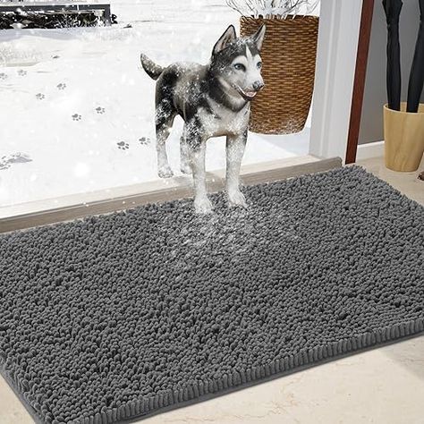 I need to get one of these. Ugh! Those Spring showers can make for a lot of extra mud. #affiliate #affiliatemarketing Indoor Mats, Indoor Mat, Wet Floor, House Front Door, Front Door Mats, Door Rugs, Welcome Door Mats, Outdoor Mat, Back Doors