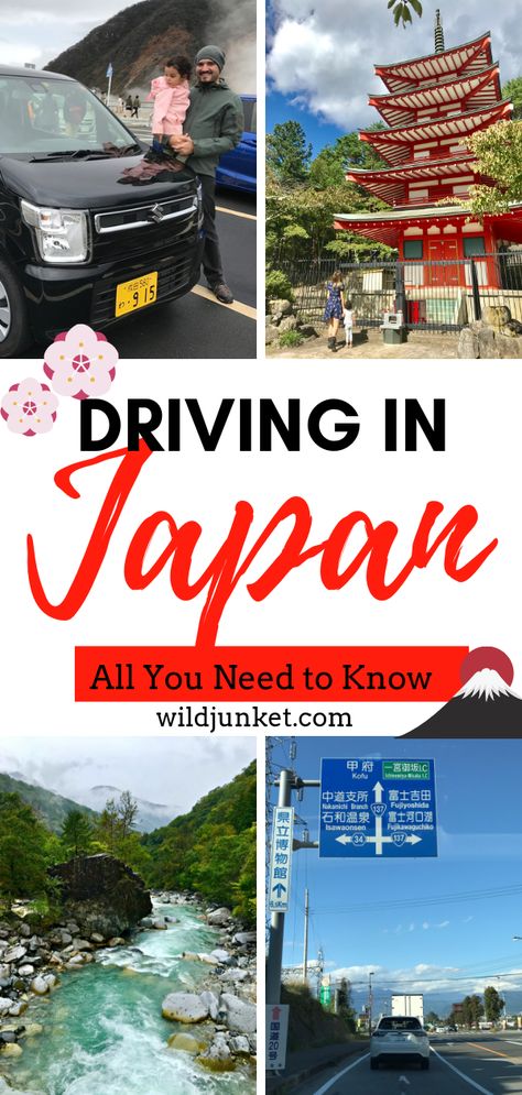 driving in japan - japan road trip - all you need to know #japan #japantravel #asiatravel #roadtrips #drivinginjapan #drivingabroad #familytravel #travelwithkids Japan Road Trip Map, Driving In Japan, Japan Road Trip, Japan With Kids, Visit Asia, Japan Travel Tips, Travel Japan, Japan Travel Guide, Travel Destinations Asia