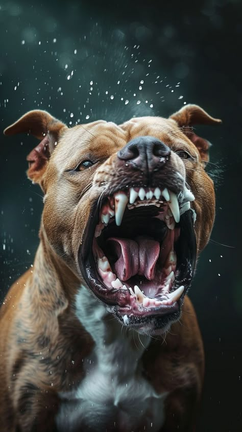 Pitbull Tattoo, Devil Dogs, Dangerous Dogs, American Pitbull, Dangerous Animals, American Pitbull Terrier, Pitbull Dog, The Drama, Pitbull Terrier