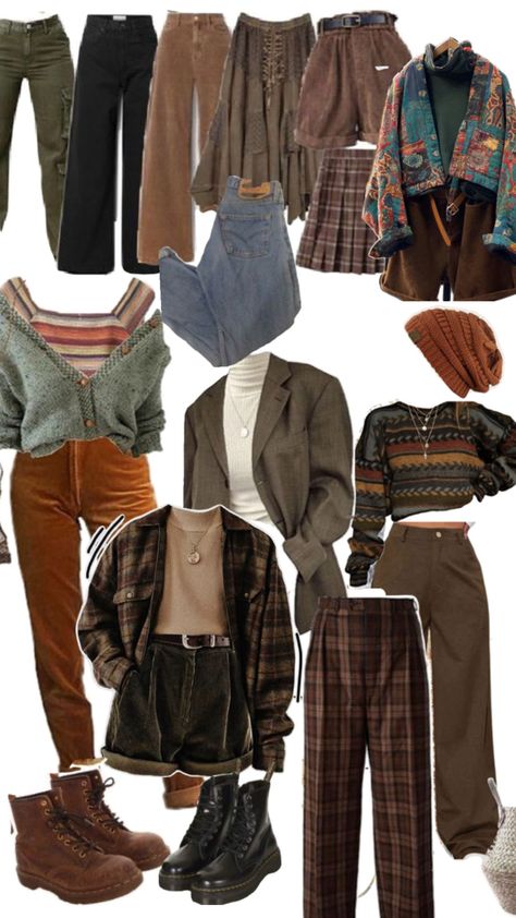 Cottagecore Outfit Ideas, Academia Outfits, Cottagecore Outfits, Downtown Outfits, Earthy Outfits, Clothes And Shoes, Really Cute Outfits, Dream Clothes, Retro Outfits