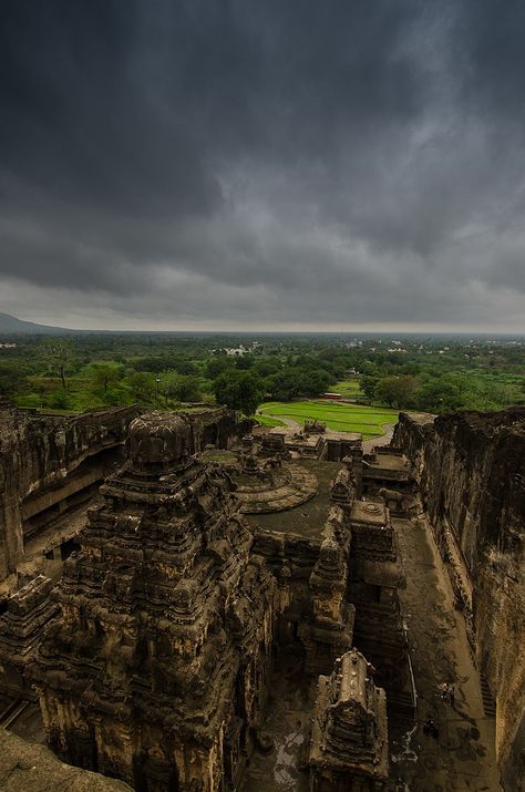 Kailash Temple Ellora, Kailasa Temple Ellora, Kailash Temple, Nature Aesthetics, Indian Temple Architecture, History Of India, Temple Architecture, Indian Temple, The Cliff