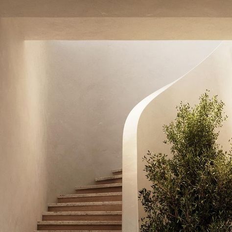 Travertine Stairs, Heaven Design, Lime Wash Walls, Limewash Walls, Den Decor, Wabi Sabi Design, Plaster Texture, Mexico House, Bungalow Renovation