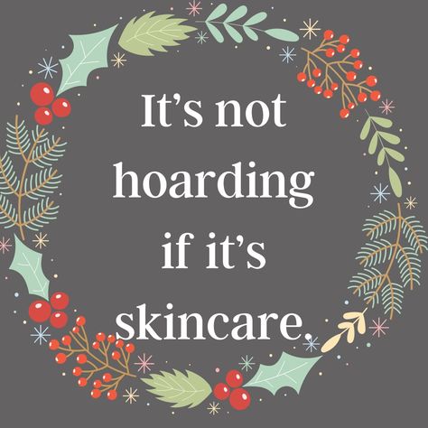 Christmas Skincare Quotes, Christmas Esthetician, Esthetician Post Ideas, Christmas Facial, Spa Advertising, Christmas Skincare, Esthetician Life, Spray Tan Tips, Christmas Content