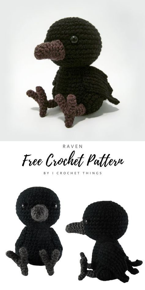 Pola Amigurumi, Halloween Crochet Patterns, Toys Crochet, Crochet Animals Free Patterns, Toy Crochet, Crochet Design Pattern, Adorable Crochet, Crochet Things, Beginner Crochet Projects