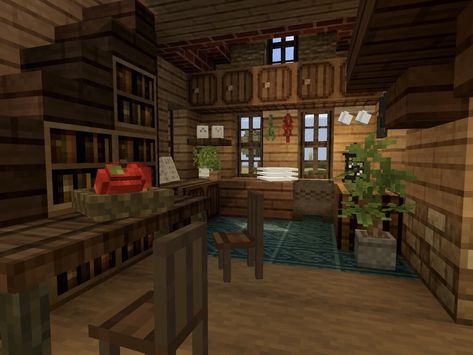 Kitchens Cottage, Minecraft Rooms, Minecraft Kitchens, Minecraft Halloween, Cottage Minecraft, Houses Minecraft, Cottagecore Minecraft, Minecraft Aesthetic, Minecraft Drawings