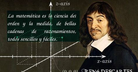 René Descartes (1596-1650) | Padre de la Geometría Analítica - Legado Matemático Rene Descartes, Unschooling, Key, Collage, Memes, Movie Posters, Fictional Characters, Pins, Film Posters