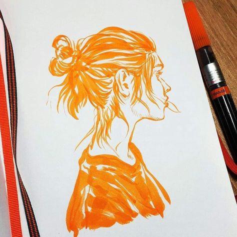 Brush Pen Drawing, Brush Pen Art, Pen Art Drawings, Posca Art, Duke Ellington, Poses Reference, Arte Sketchbook, Instagram Theme, Sketchbook Inspiration