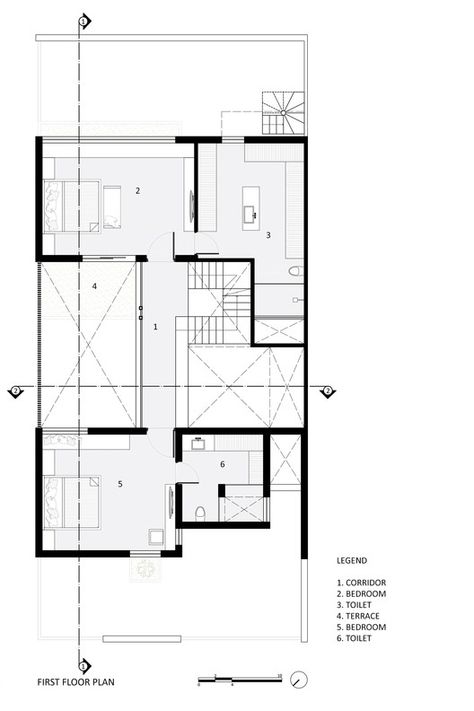 Gallery of House Within / Arch.Lab - 22 Arch Daily House, Residential Plan, Architecture Layout, Duplex Floor Plans, Plan Villa, Small Villa, Indian House Plans, Arch House, Courtyard House Plans