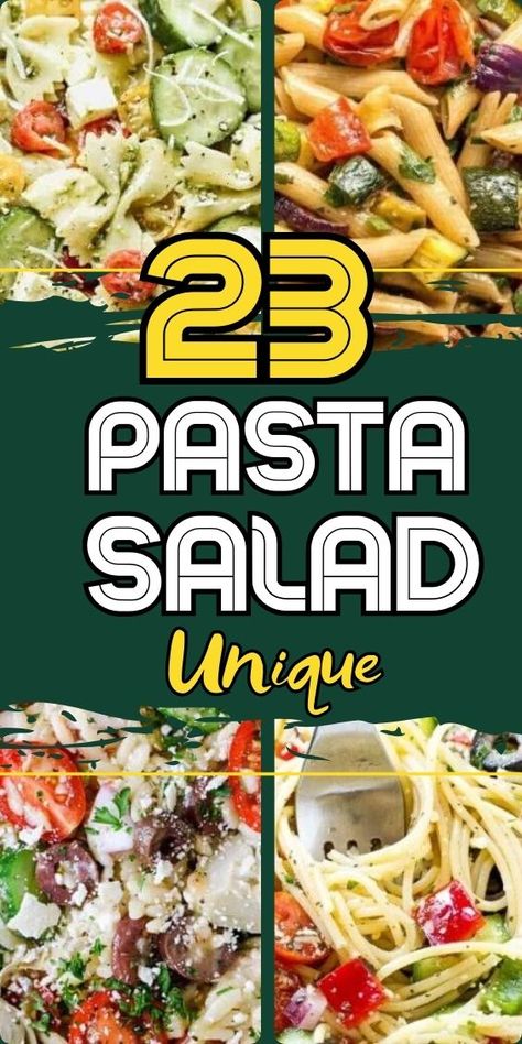 Discover a collection of mouthwatering pasta salad recipes perfect for any occasion! From classic Italian flavors to creative twists with fresh ingredients, these recipes are sure to impress. Whether you're hosting a summer barbecue or looking for a quick and healthy lunch option, there's a pasta salad recipe here for everyone. Try them out and elevate your culinary game today! Chopped Pasta Salad Recipes, Italian Cold Pasta Salad, Cold Pasta Salad Recipes Creamy, Layered Pasta Salad, Pasta Salad Recipes Cold, Best Pasta Salad Recipe, Easy Cold Pasta Salad, Easy Pasta Salad Recipes, Unique Pasta Salad