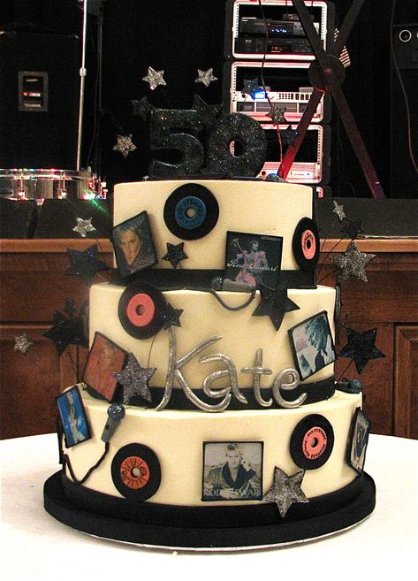 Rod Stewart-themed 50th Birthday Cake | Rod Stewart record a… | Flickr Music Birthday Cake, Elvis Cakes, Record Cake, Music Themed Cakes, Music Cakes, Music Cake, Rock Cake, 13 Birthday Cake, Dad Birthday Cakes