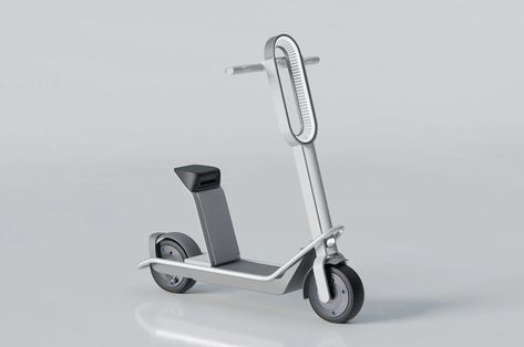 This sleek kick scooter turns into a mini bike for flexible commuting needs - Yanko Design Dyson Fan, Modes Of Transport, E Ink Display, Urban Mobility, Traffic Congestion, Scooter Design, Kick Scooter, Mode Of Transport, Yanko Design