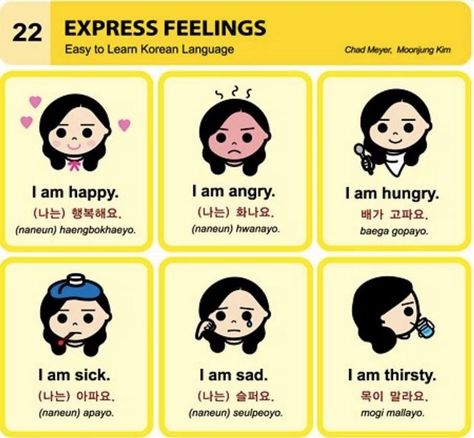 Korean Phrases, Korean Lessons, I Am Angry, Korean Language Learning, How To Express Feelings, Korean Words, Learn Korean, Korean Language, Learn English