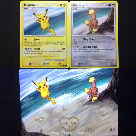 Painting Pokemon Cards, Painted Pokemon Cards, Pokemon Card Art, Pokémon Crafts, Pokemon Artwork, Card Painting, Pokemon Painting, Pokemon Diy, Pokemon Craft