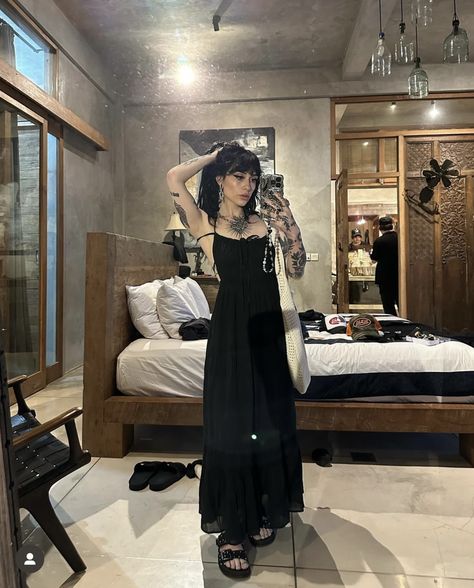 Goth Summer Outfits, Goth Outfit Ideas, Summer Goth, Alt Outfits, Fire Fits, Goth Outfits, Dark Fashion, Dream Clothes, Outfits Aesthetic