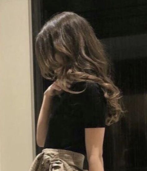 aesthetic pfp icon girl Hairstyle Girl, Girl With Brown Hair, Aesthetic Pfp, Hair Reference, Good Hair Day, Icon Pfp, Dream Hair, Aesthetic Hair, Hairstyles Haircuts