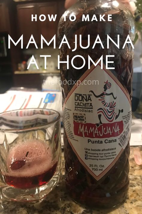 Mama Juana Recipe Dominican Republic, Mamajuana Dominican Republic Recipe, Mamajuana Dominican Republic, Tuaca Drinks Recipes, Mamajuana Recipe, Mamajuana Rum, Dominican Recipes, Cultural Foods, Island Recipes