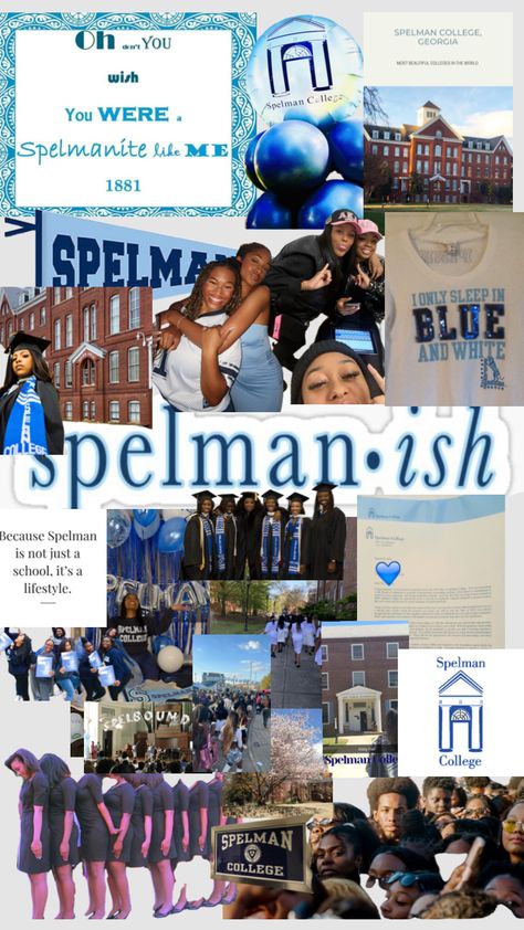 #spelman college I am going to be a spelmanite!!!!!#2029 Sr 25, College Vision Board, Spelman College, College Acceptance, College Living, Grad Photoshoot, College Aesthetic, Dream College, American Princess