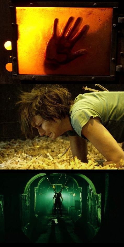 Saw II (2005) Saw Background, Saw Movie Poster, Amanda Saw, Saw Iv, Saw Halloween, Saw Traps, Saw Iii, Cries In Spanish, Saw Ii