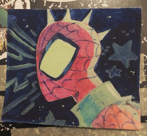 Spiderpunk Fanart, Spiderman Painting, Spiderman Art Sketch, Spider Art, Astuces Diy, Arte Inspo, Arte Sketchbook, Sketchbook Inspiration, Spiderman Art