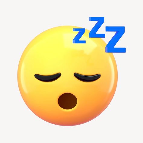 Sleeping face 3D emoticon illustration graphic | premium image by rawpixel.com Sleepy Emoji, 3d Emoticon, Sleeping Emoji, 3d Emoji, Sleepy Face, Illustration Graphic, Facebook Posts, 3d Illustration, Sleep