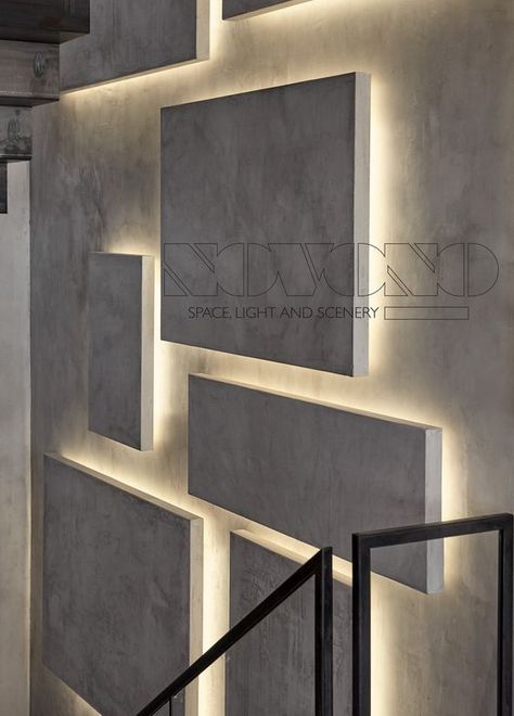 Wall Decoration, Modern Lighting, The Wall, Entrance, Decor Ideas, Interior Design, Lighting, Building, Wall