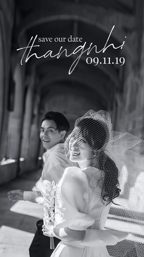 Wedding Poses Ideas, Save The Date Pictures, Pre Wedding Photoshoot Props, Save Our Date, Korean Wedding Photography, Pre Wedding Photoshoot Outfit, Wedding Photo Studio, Foto Wedding, Wedding Photoshoot Props