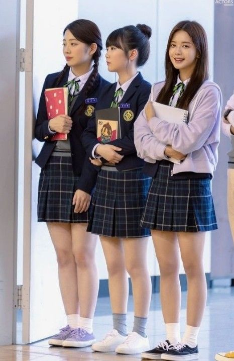 Korean School Outfits, The Great Show, School Uniform Ideas, Our Beloved Summer, Korean Student, Korean School, Beloved Summer, School Uniform Fashion, Uniform School