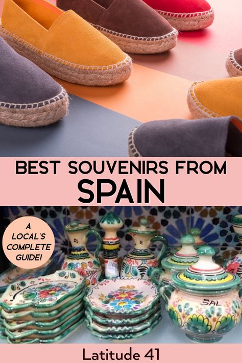 Spain Gifts, Spain Souvenirs, Spain Bucket List, Best Souvenirs, Shopping In Barcelona, Artisan Textiles, Casual Cotton Top, Madrid Travel, Travel Spain