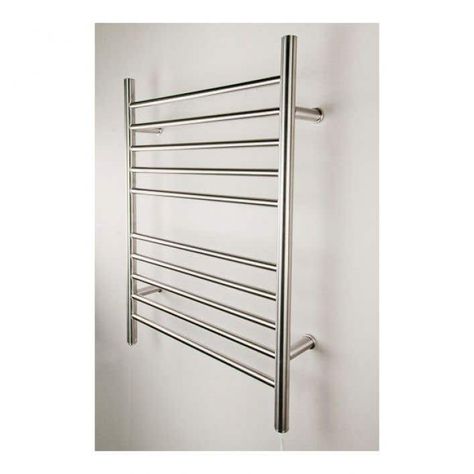 Radiant 24 Inch Plug In Straight Towel Warmer - RWP-SB-S | Vintage Tub Bathroom Towel Warmer, Heated Towel Bar, Wall Mounted Bar, Vintage Tub, Heated Towel, Buy List, Towel Warmer, Bath Fixtures, Bathroom Towel