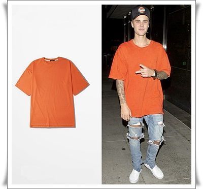 Streetwear Men Urban, Oversized Tshirt Outfit Korean, Outfit With Belt, Orange Shirt Outfit, Streetwear Fashion Summer, Justin Bieber Shirts, Oversized Tshirt Outfit, Streetwear Summer Outfits, Streetwear Fashion Menswear