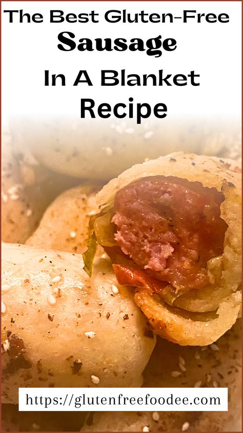 Gluten Free Pigs In A Blanket, Sausage In A Blanket, Gluten Free Entertaining, Vegan Gluten Free Dinner, Gluten Free Recipes Appetizers, Nightshade Free Recipes, Gluten Free Sausage, Gluten Free Recipes For Lunch, Keto Dishes