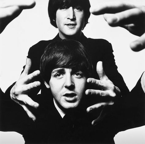 The Beatles Matching Pfp, The Beatles Pfp, Beatles Photoshoot, Paul Mccartney And John Lennon, Paul And John, John And Paul, Beatles Meme, Beatles Fan Art, Beatles Rare