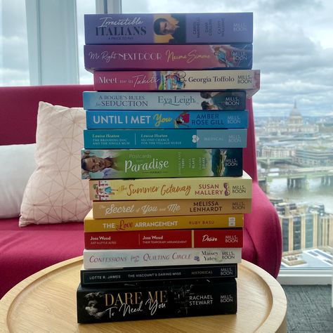 Mills & Boon are here to brighten up your day 🌈📚☀️ This bookstack features romance books that are perfect if you love escapism and happily-ever-afters! Mills And Boon Books, Melissa Mills, Fiction Books Worth Reading, Single Mum, Books Reference, Reading Romance, Summer Getaway, I Meet You, Non Fiction