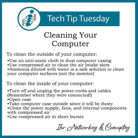 Tech Tuesday, Compressed Air, Tech Tips, Computer, Quick Saves