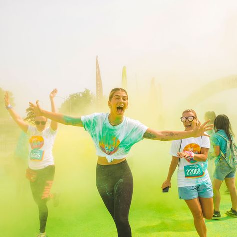 Running Made Fun: The Color Run - ONE Brands Color Run Outfit, Princess Era, Free Workout Plans, The Color Run, Fun List, Rainbow Tutu, Free Workout, Fun Fitness, Summer Fun List