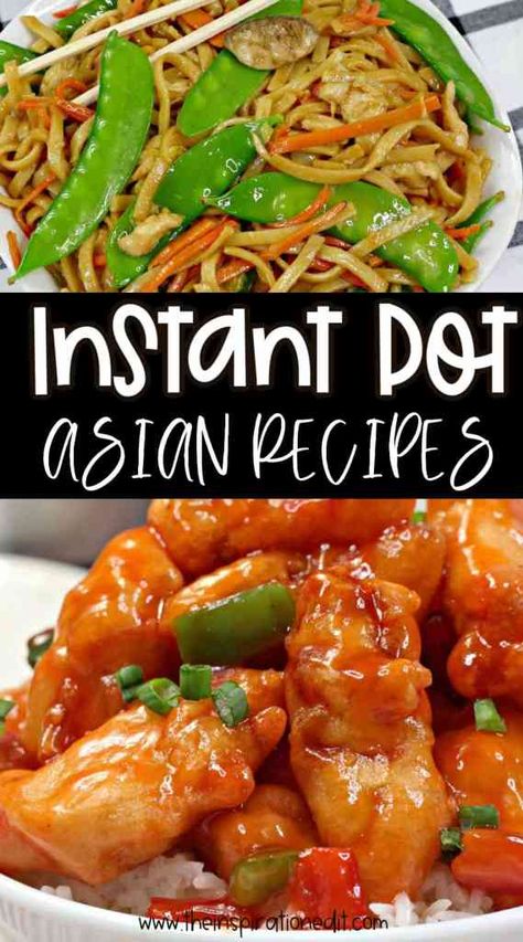 Insta Pot Chinese Recipes, Pressure Cooker Recipes Asian, Pressure Cooker Chinese Recipes, Instapot Asian Recipes, Asian Instapot Recipes, Instant Pot Chinese Food, Instant Pot Main Dish Recipes, Ninja Instant Pot Recipes, Ninja Pressure Cooker Recipes