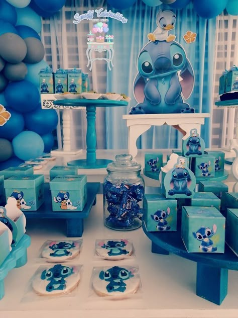 Stich Baby Showers, Stitch Baby Shower Cake, Stitch Birthday Party Ideas For Boys, Stitch Themed Baby Shower Ideas, Lilo And Stitch Baby Shower Theme, Stitch Baby Shower Theme Boy, Stitch Baby Shower Ideas, Lilo And Stitch Baby Shower Ideas, Stitch Baby Shower Theme