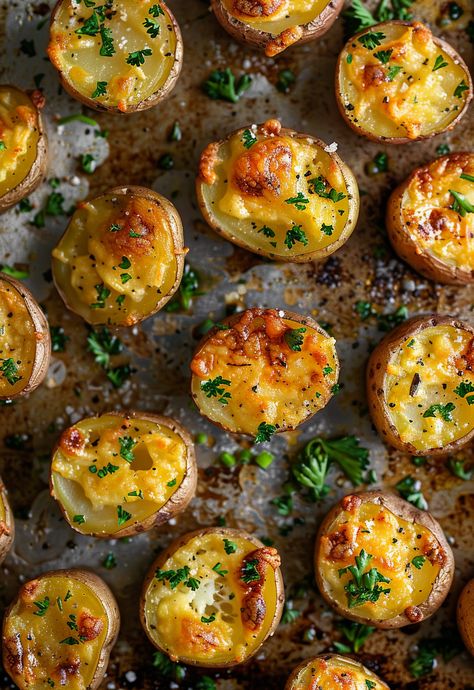 Learn How to Cook Crispy Smashed Potatoes Recipe For Free | Recipes You'll Love, Made Easy! Trendy Recipes, Smashed Potatoes Recipe, Crispy Smashed Potatoes, Types Of Potatoes, Parsley Potatoes, Small Potato, Smashed Potatoes, How To Cook Potatoes, Baby Potatoes