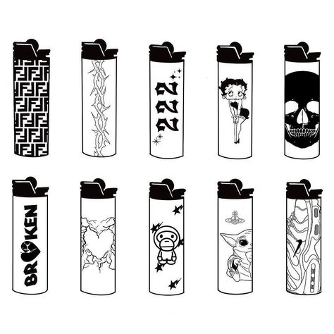 Kawaii Tattoo Stencil, Lighter Tattoo Ideas, Bic Lighter Tattoo, Lighter Tattoo Minimalist, Lighter Tattoos, Lighter Sketch, Lighter Paintings Ideas, Lighter Tattoo, Lighter Art