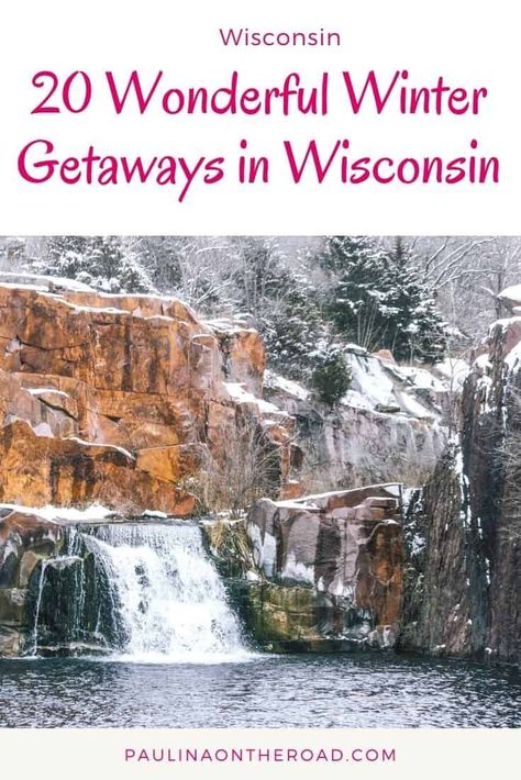 A selection of the best Wisconsin weekend getaways in winter including skiing, shopping and indoor fun. Incl. great winter getaways in Wisconsin with kids or couples. Wisconsin Winter Getaways, Winter In Wisconsin, Wisconsin Weekend Getaways, Midwest Winter Getaways, Christmas In Wisconsin, Wisconsin In Winter, Wisconsin Getaways, Things To Do In Wisconsin, Winter Cabins