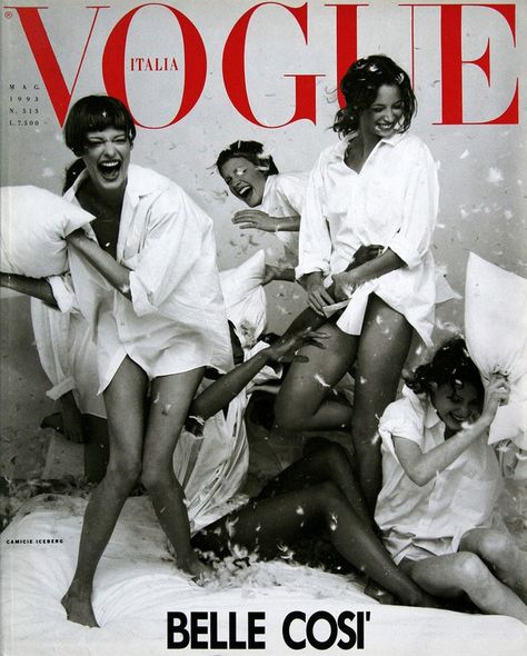 Franca Sozzani: Her Best Italian Vogue Covers Photos | W Magazine  Vogue Italia, May 1993. Vintage Covers Aesthetic, Old Vogue Covers, Vogue Prints, Vintage Magazine Covers, Rihanna Vogue, Vogue Wall, Franca Sozzani, Vogue Aesthetic, Italian Vogue