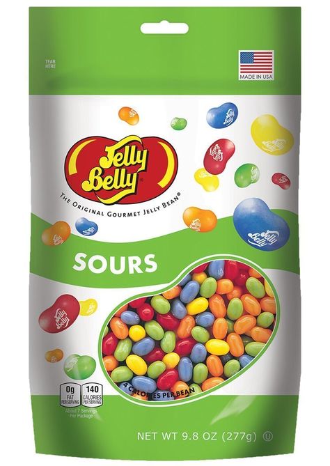 My husbands FAVORITE candy! They are hard to find in stores, so we started regularly shipping them from Amazon - now he never runs out! 😋 Jelly Belly Flavors, All Candy, Sour Taste, Sour Candy, Jelly Belly, Favorite Candy, Peanut Free, Blue Raspberry, Fruit Flavored