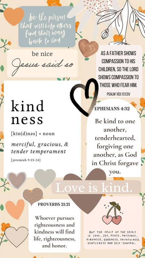 Fruit of the Spirit: KINDNESS #bible #BIBLEVERSE #fruitofthespirit #KINDNESS#GODISKIND#CHRISTIANGIRL Scripture Wallpaper, Fruits Of The Spirit, Christian Quotes Wallpaper, Cute Bibles, Bible Verse Background, Christian Backgrounds, Bible Journal Notes, Bible Study Plans, Bible Quotes Wallpaper