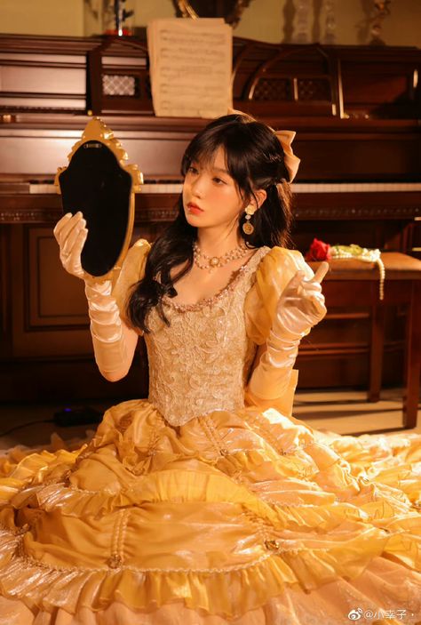 Princess Shot, Xv Dresses, Fairytale Photoshoot, Korean Photoshoot, Quinceanera Photoshoot, Disney Princess Cosplay, Korean Princess, Belle Cosplay, Debut Photoshoot