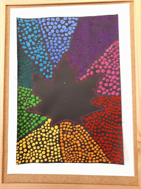 Fall Pointillism Art Projects, Fall Art Projects, Classroom Art Projects, Homeschool Art, Autumn Crafts, School Art Projects, Fall Projects, Autumn Activities, Autumn Art